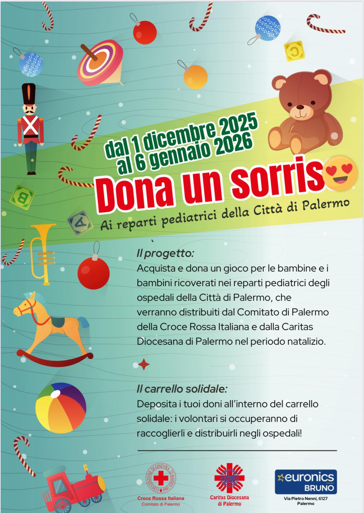 Campagna giocattolo, Dona un Sorriso 2025